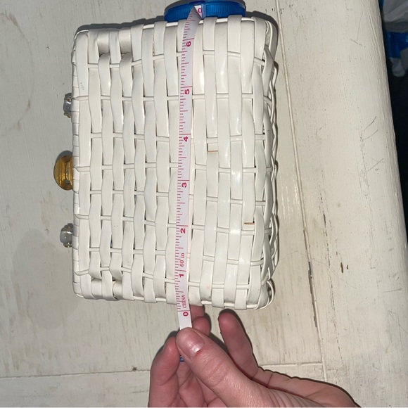 Vintage Woven Clutch Handmade in British Hong Kong - Picture 8 of 10